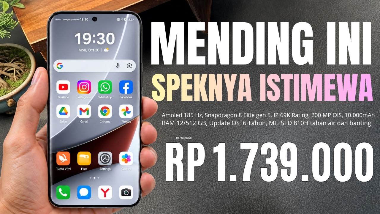 BARU RILIS LANGSUNG LUDES‼️RAM 12/512 GB, 10.000mAh, 200 MP OIS, - HP TERLARIS DI AKHIR TAHUN 2026