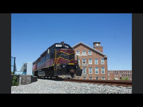 [HD] Mass Coastal Railroad MC-4 goes to New Bedford - 5/27/2020