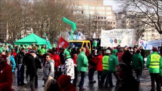 Brussels, Belgium - Protest against EU