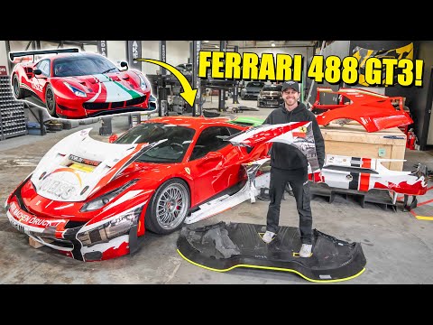 I Bought a $100,000 Ferrari 488 GT3 Evo Kit!