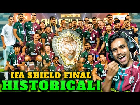 Historical Derby Win For MBSG🔥 || 21st IFA Shield For Mohun Bagan || TFH 