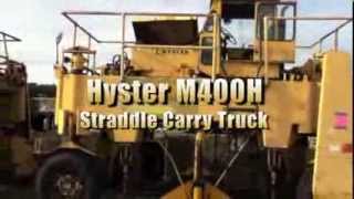 preview picture of video 'Hyster M400H Diesel Straddle Carry Truck on GovLiquidation.com'