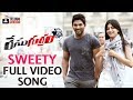 Race Gurram Telugu Movie Songs | Sweety Full Video Song | Allu Arjun | Shruti Haasan