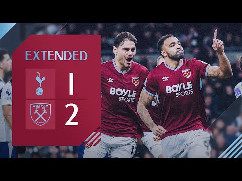 Hammers Claim Stunning Win ⚒️ | Spurs 1-2 West Ham | Premier League Extendend Highlights