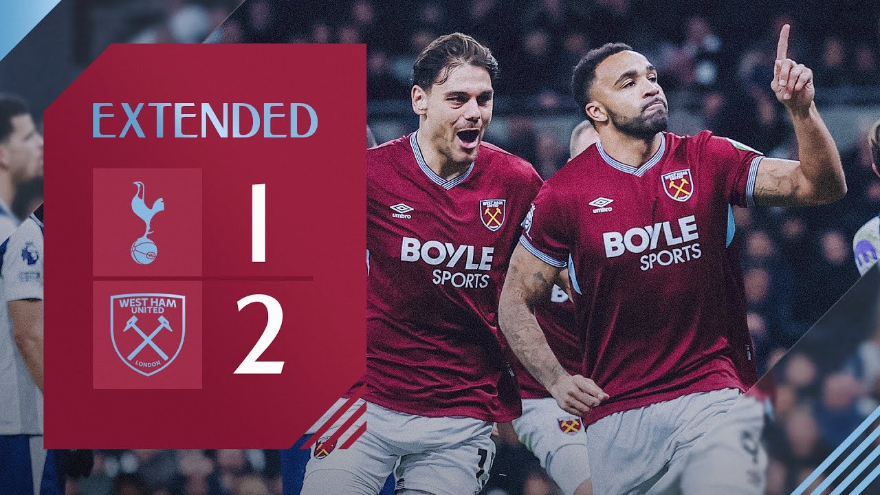 Tottenham vs West Ham Goals and Key Moments Season 2025/2026