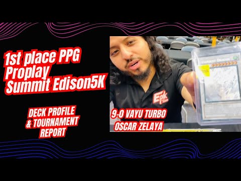 Yugioh PPG Edison5K 1st Place 9-0 Vayu Turbo Profile and Tournament Report!