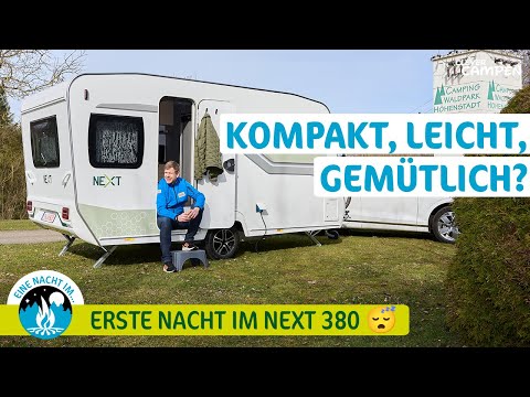 The new Next 380 in practical review 🛻💤 | Compact caravan with surprisingly high comfort