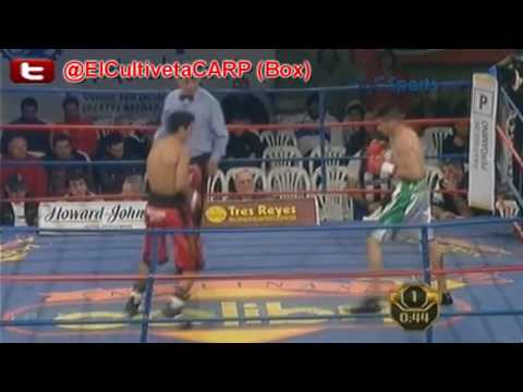 (KO 2) Eduardo Sarmiento vs Carlos Códoba - Boxeo de Primera - El Cultiveta Box