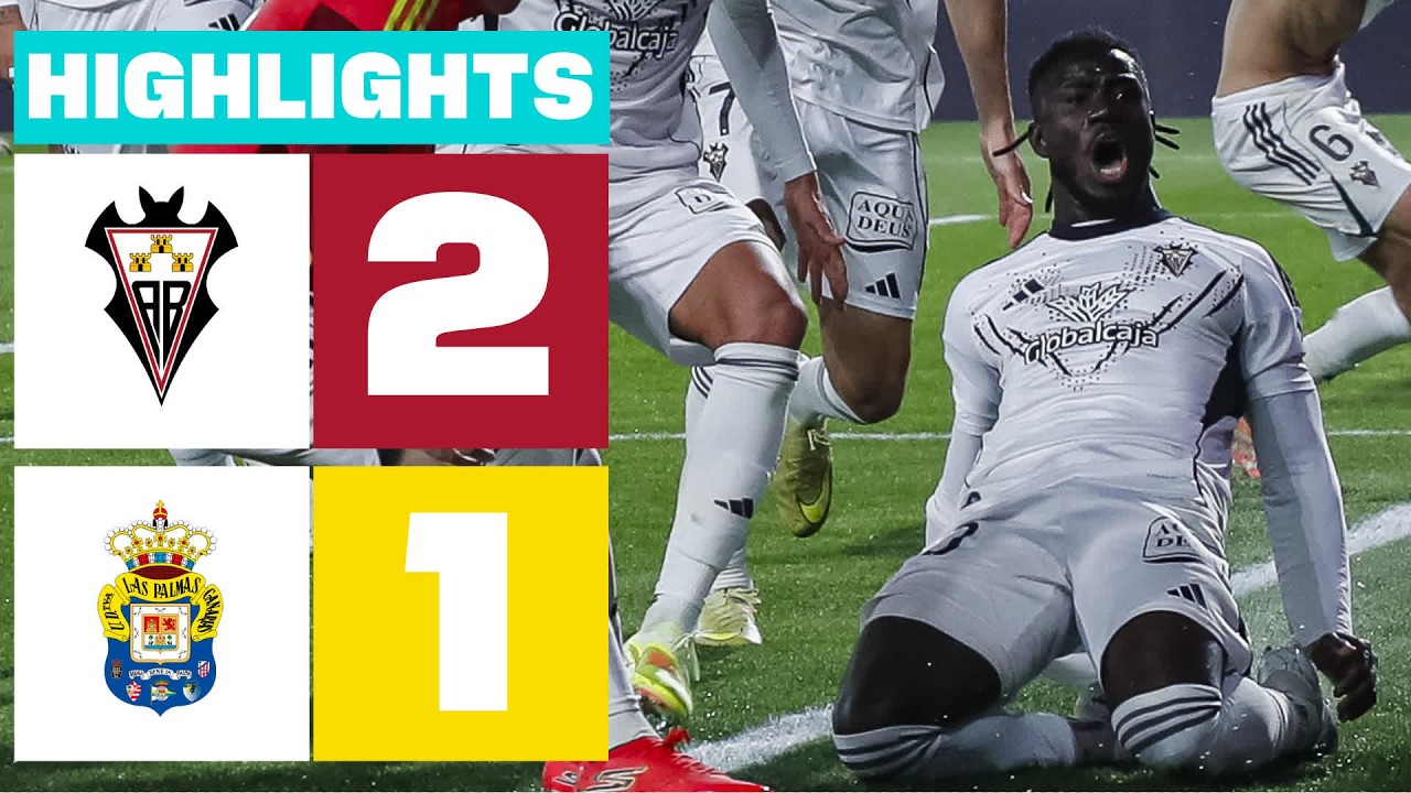 Albacete Balompié vs Las Palmas Highlights