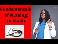 Fundamentals: Intravenous Fluids