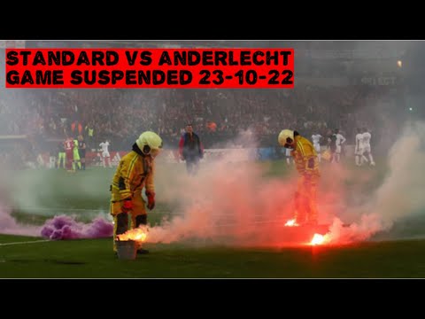 Standard Liège vs Anderlecht 1-3 | GAME SUSPENDED | 23-10-22