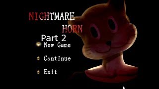 【NIGHTMARE HORN】動物さんたち大集合だわいわい 実況プレイPart2【ホラーゲーム】