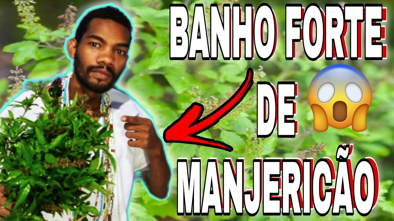 BANHO FORTE DE MANJERICÃO🙀#umbanda #banho #orixas