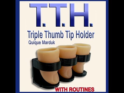 Voir la vidéo Chargeur De Faux Pouces - Triple Thumb Tip Holder - Quique Marduk