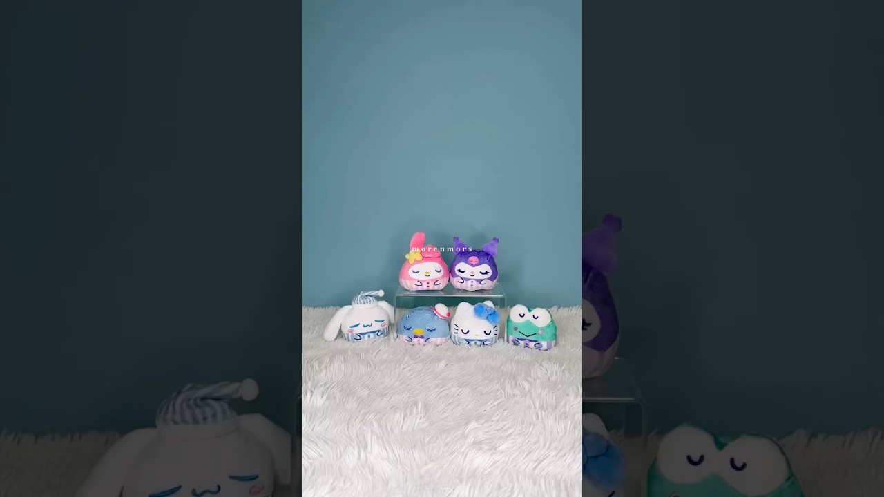 TeeTurtle Sanrio Hello Kitty and Friends Reversible Plush. link on description! #blindbox #shorts