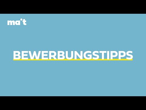 Bewerbungstipps für Ausbildung & Studium