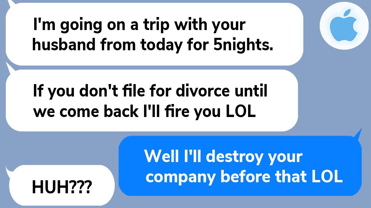 【Apple】CEO sister got carried away and stole my husband, then went on a trip with him but it turned…