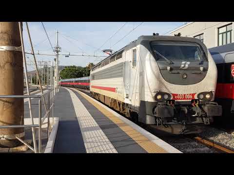Treno Locomotore E403 006 Lis 39115 Villa San Giovanni-Reggio di Calabria Centrale