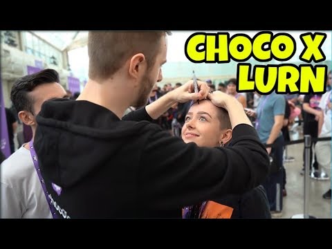ChocoTaco Signed Lurn's Forehead In Real Life | PUBG Stream Highlights
