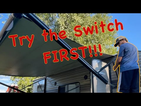 RV Power Awning Struggles and Troubleshooting | Dometic 9200