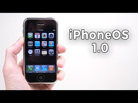 Installieren von iOS 1.0 auf dem ersten iPhone – hat keinen App Store
