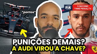 HAMILTON está levando PUNIÇÕES INJUSTAS? NORRIS teve sorte? A AUDI CHEGOU?  - o pós GP DA HUNGRIA 