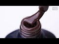 NUB 132 Beauty Mud gel varnish (chocolate, enamel), 8 ml