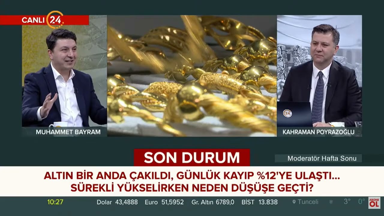 Rekor Kıran Altın Adeta Çöküş Yaşadı...Altın Yatırımcısı Ne Yapmalı? 