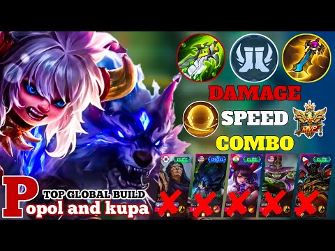 Real Monster Popol & Kupa Legendary Gameplay - Top 1 Global Popol and Kupa MLBB | Gameplay 2024