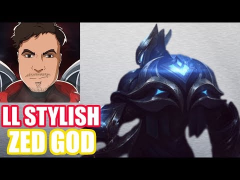 LL Stylez | ZED vs YASUO | ZED Mid | Challenger Gameplay | Patch 8.13