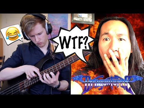 DragonForce Reaction - Herman Li Reacts to Through the Fire and Tap by Charles Berthoud
