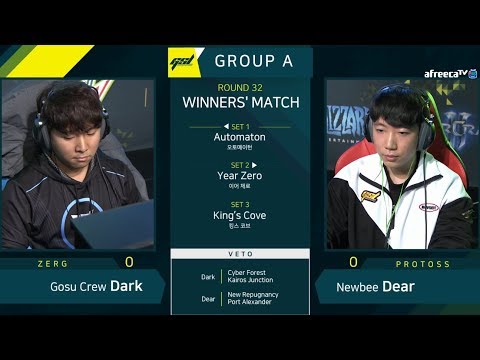 [2019 GSL S1] Ro.32 Group A Match3 Dark vs Dear