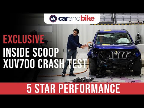 Mahindra XUV700 | EXCLUSIVE | Scores 5 Star Rating in Global NCAP Crash Test #XUV700CrashTest #SVP