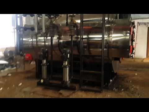 Oil & Gas Fired 10 TPH Fully Wetback Steam Boiler IBR Approved