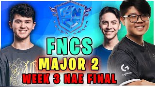 FNCS Major 2 NAE FINAL Highlights Bugha vs Khanada Final Standings