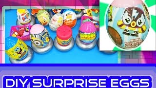 DIY Surprise  Eggs Using Candy  Wrappers | KIMYOKITTEN