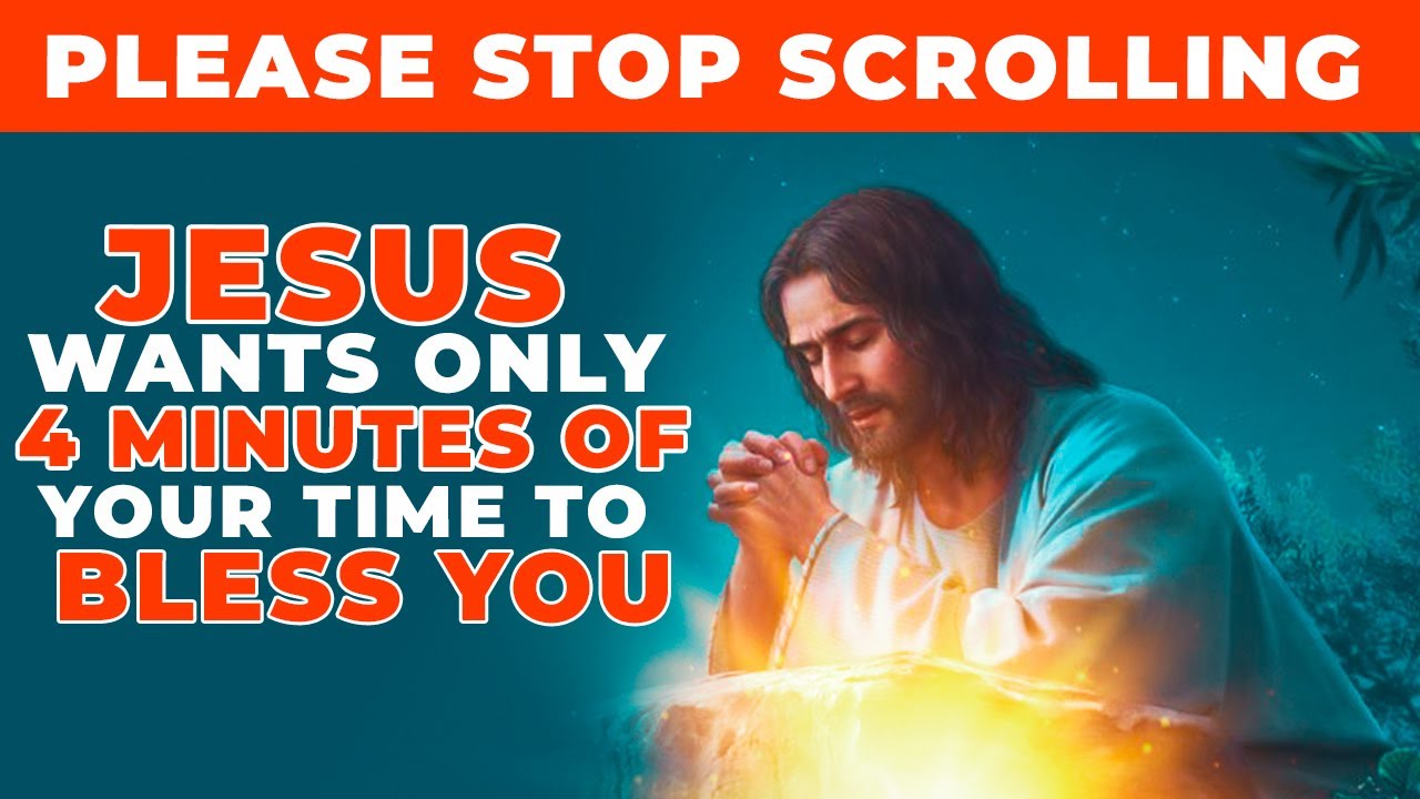 PLEASE STOP SCROLLING | Pray This Powerful 4 Minute Prayer To Jesus For Protection From All Evil Now
