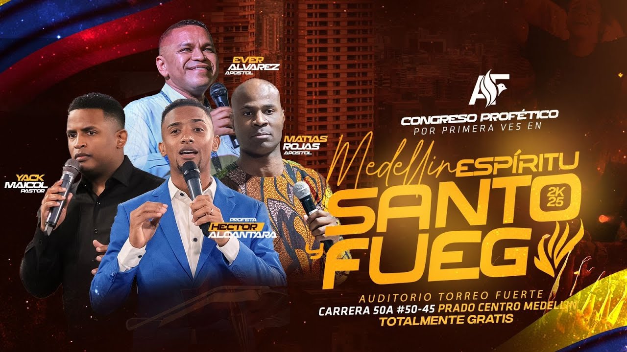 Congreso Profetico | Espiritu Santo y Fuego 2025 | #torreonfuertemed #congresoprofetico