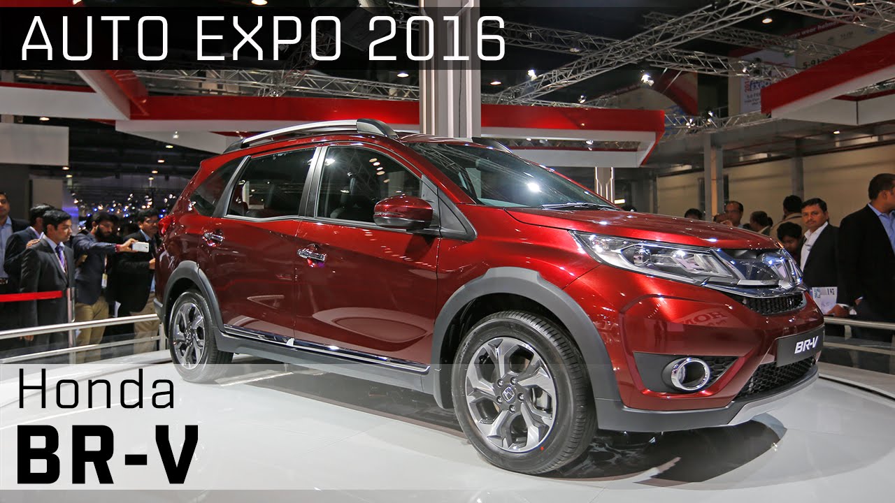 Honda BR-V :: 2016 Auto Expo WalkAround video :: ZigWheels India