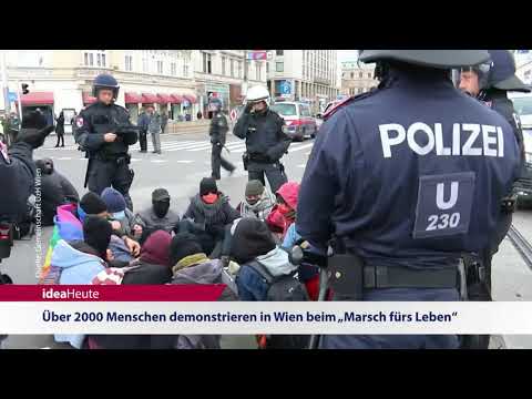 idea Heute vom 21 10 2020 - "Marsch des Lebens" in Wien - Unterstützung für Senioren in der Pandemie