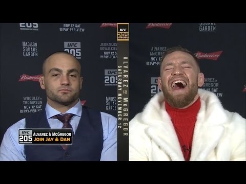 Conor Mcgregor having a BLAST!!!