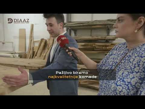 DIAAZ - Umjetnost izrade stolova od punog drveta po želji