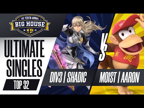 DIV3 | Shadic vs moist | Aaron - Ultimate Singles Top 32 - The Big House 10
