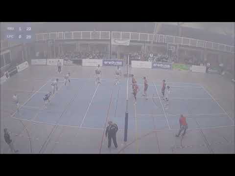 Eredivisie  volleybal Taurus HS1 tegen  Amysoft Lycurgus  HS1 op 19 februari 2022 in Houten