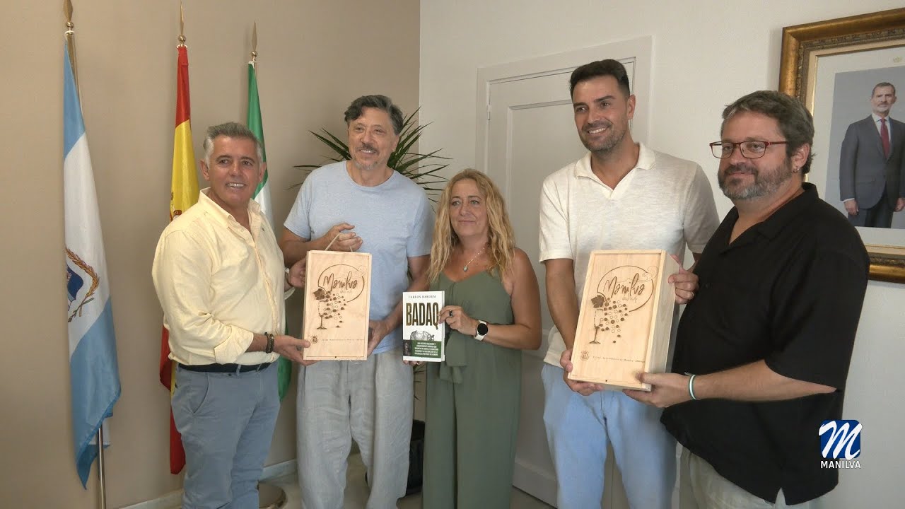 Carlos Bardem visita Manilva horas antes de presentar ‘Badaq’