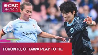 AFC Toronto and Ottawa Rapid FC battle to a 1-1 NSL draw | #CBCSports