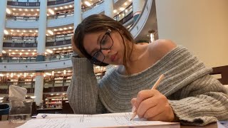 kütüphanede 8 saat ayt mat ve tyt fizik çalıştığım bir gün