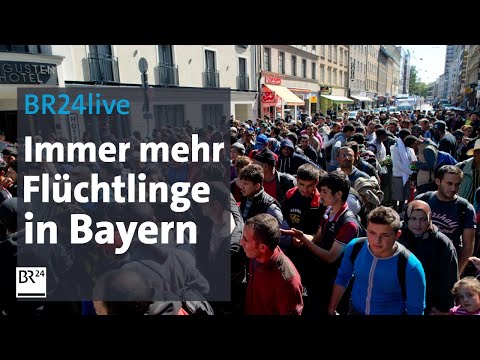 BR24live: Wie schaffen wir das? Immer mehr Flüchtlinge in Bayern | jetzt red i | BR24