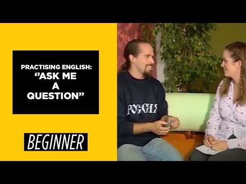 Beginner Level Practising English Ask Me a Question