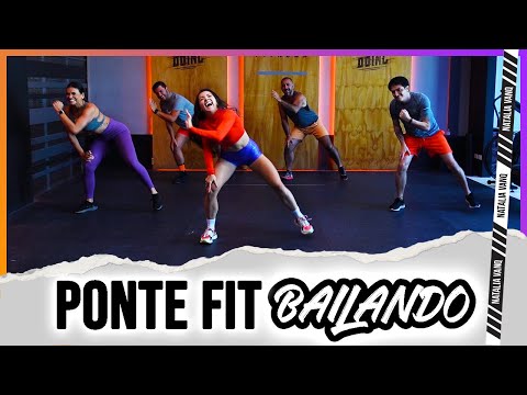 🔥BAILE FIT INTENSO en CASA #127. Quema calorías en casa -Intense Zumba Dance Class - Natalia Vanq